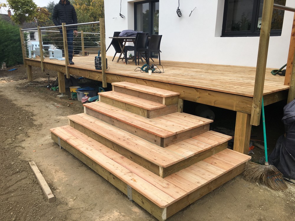 Terrasse en bois