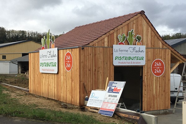 Cabanon pour la Ferme Fischer 