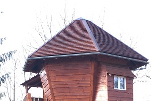 Cabane hexagonale. 